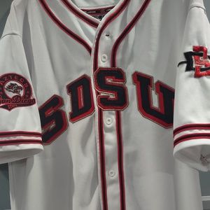 Baseball Jersey SDSU Aztecs L